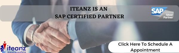 ITEANZ IS AN SAP CERTIFIED PARTNER