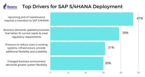 Provide all drivers data which important for SAP s/4HANA Deployment