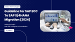 Start Now with Our Detailed Guide on SAP ECC to SAP S/4HANA Migration (2024)